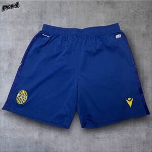Macron Hellas Verona Blue Football Shorts S047